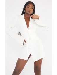 White blazer dress store tall