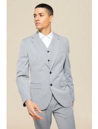 Slim Single Breasted Suit Jacket