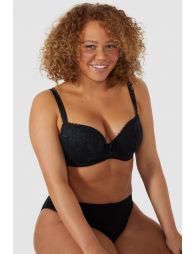 Buy Gorgeous Charlotte Lace Non Padded Bra In Black