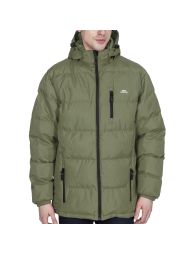 Trespass mens clip 2025 padded hooded jacket