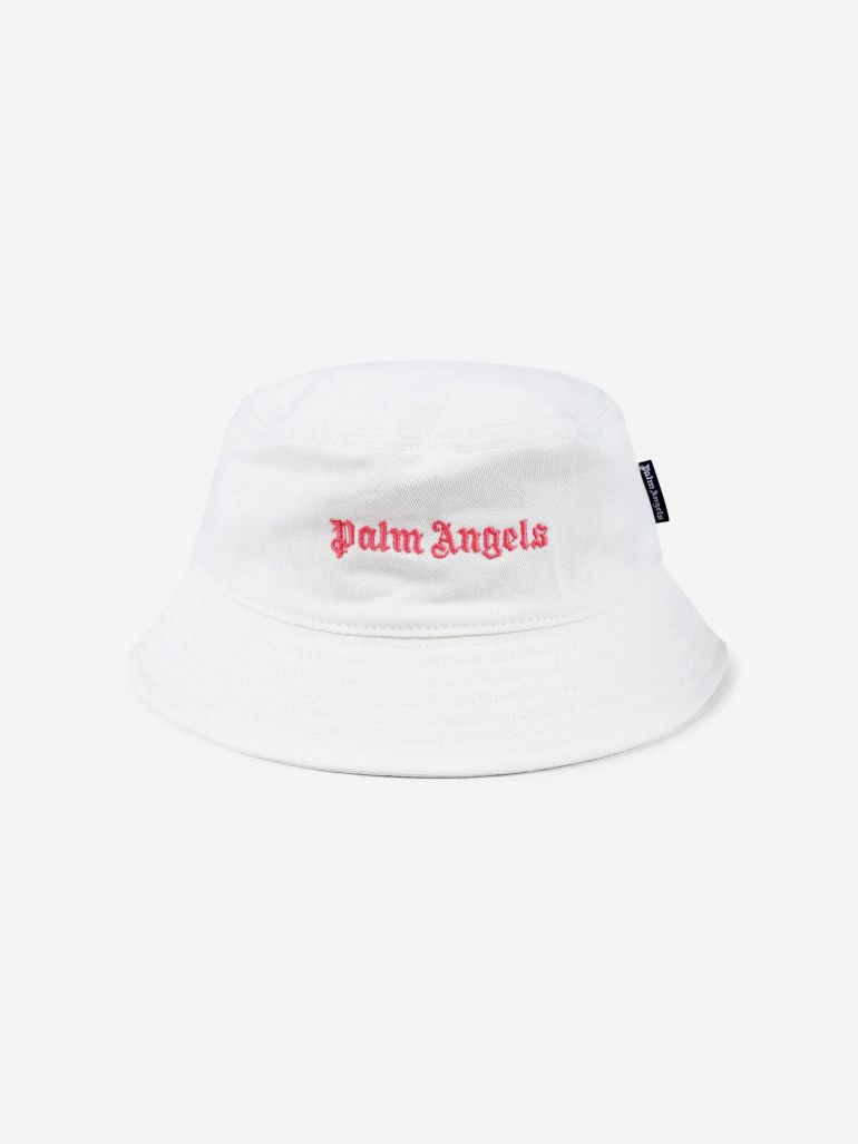 Palm Angels Cream Bucket Hat Palm Angels - Pa Bear Bucket Hat | HBX main image 2