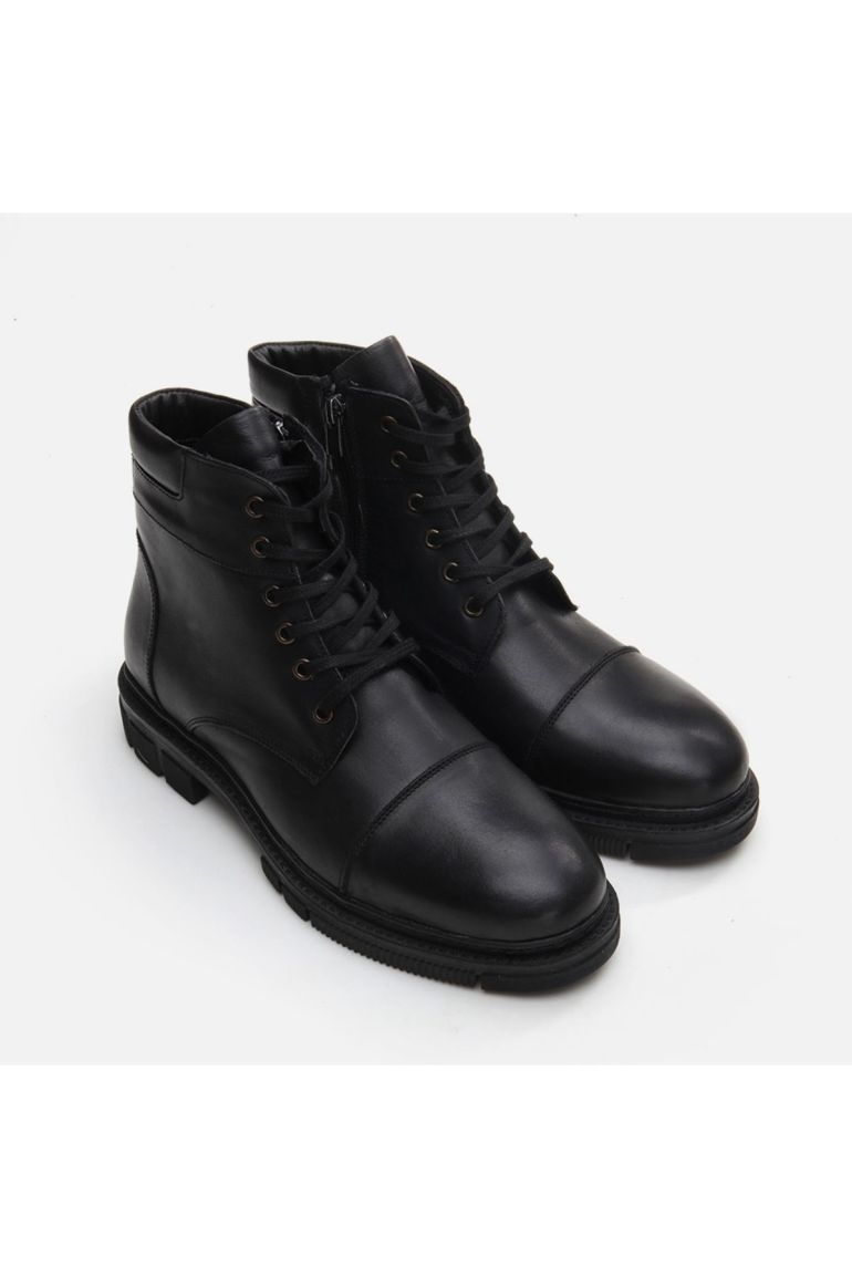 Genuine Leather Yaya Black Men display picture 2