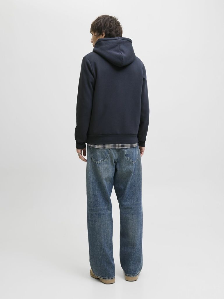 Zip-Up Hoodie in Cotton Mix with Fleece Lining | Clothing | Hoodies & Sweatshirts Zip-Up Hoodie in Cotton Mix with Fleece Lining | Clothing | Hoodies & Sweatshirts