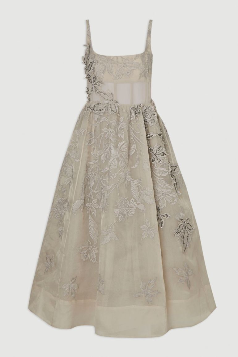 فستان كارين ميلين شيفون ميداكسي على شكل حرف A | ملابس | فساتين | Premium Dresses فستان كارين ميلين شيفون ميداكسي على شكل حرف A | ملابس | فساتين | Premium Dresses