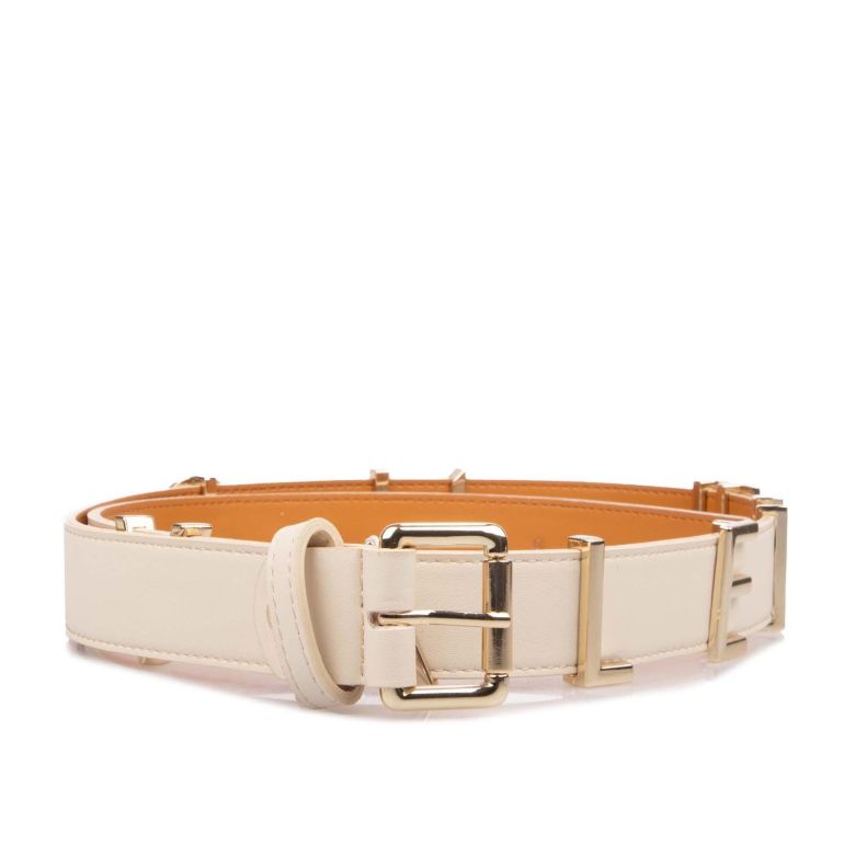 Accessories Mario Valentino Emma Winter Ecru/Oro Belt in  display picture 3