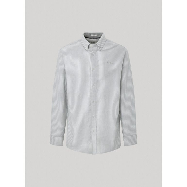 Striped Regular Fit Shirt in Cotton with Button-Down Collar | Clothing | Shirts Striped Regular Fit Shirt in Cotton with Button-Down Collar | Clothing | Shirts