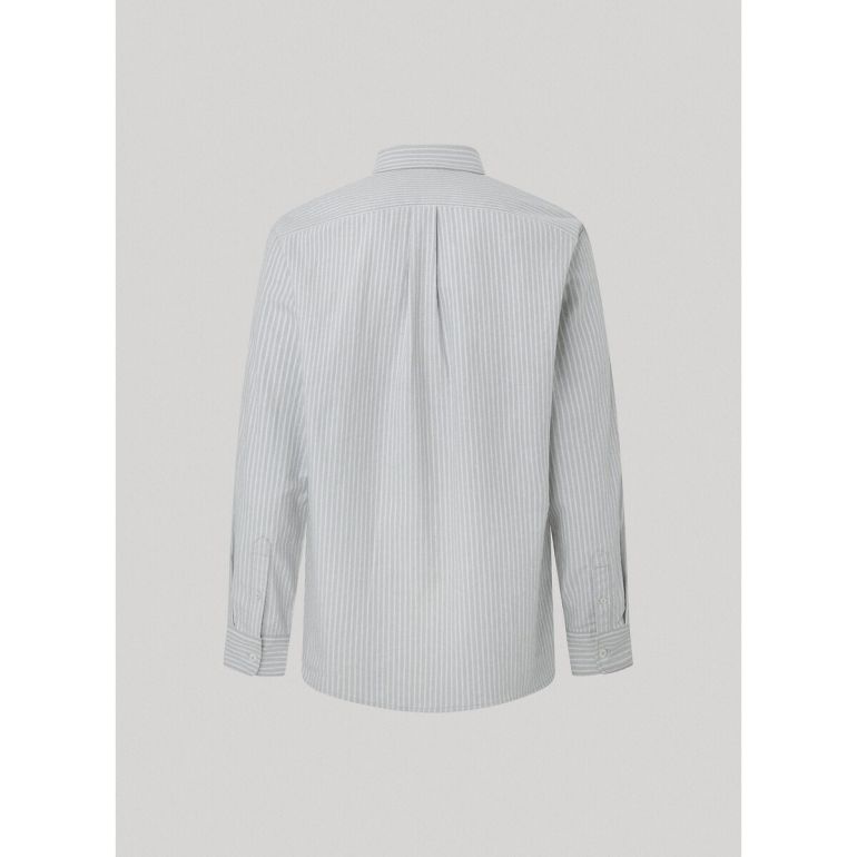 Striped Regular Fit Shirt in Cotton with Button-Down Collar | Clothing | Shirts Striped Regular Fit Shirt in Cotton with Button-Down Collar | Clothing | Shirts