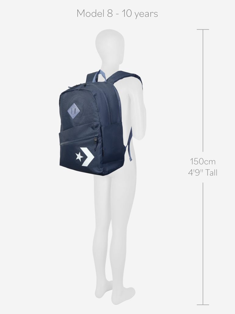 Shop Kids Star Chevron Backpack in Navy Online in Bahrain display picture 2