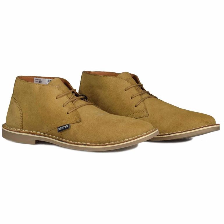 Lambretta Mens Chiswick Classic Lace Up Suede Desert Ankle  display picture 3