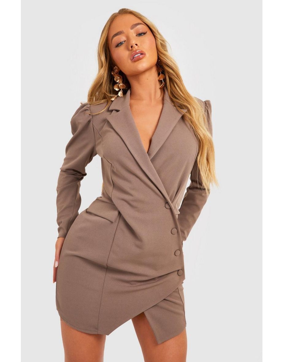 Button down blazer dress clearance