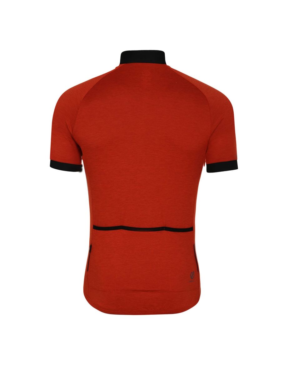 Men's Dare 2b Pedal It Out II Cycling Jersey in Orange - 2