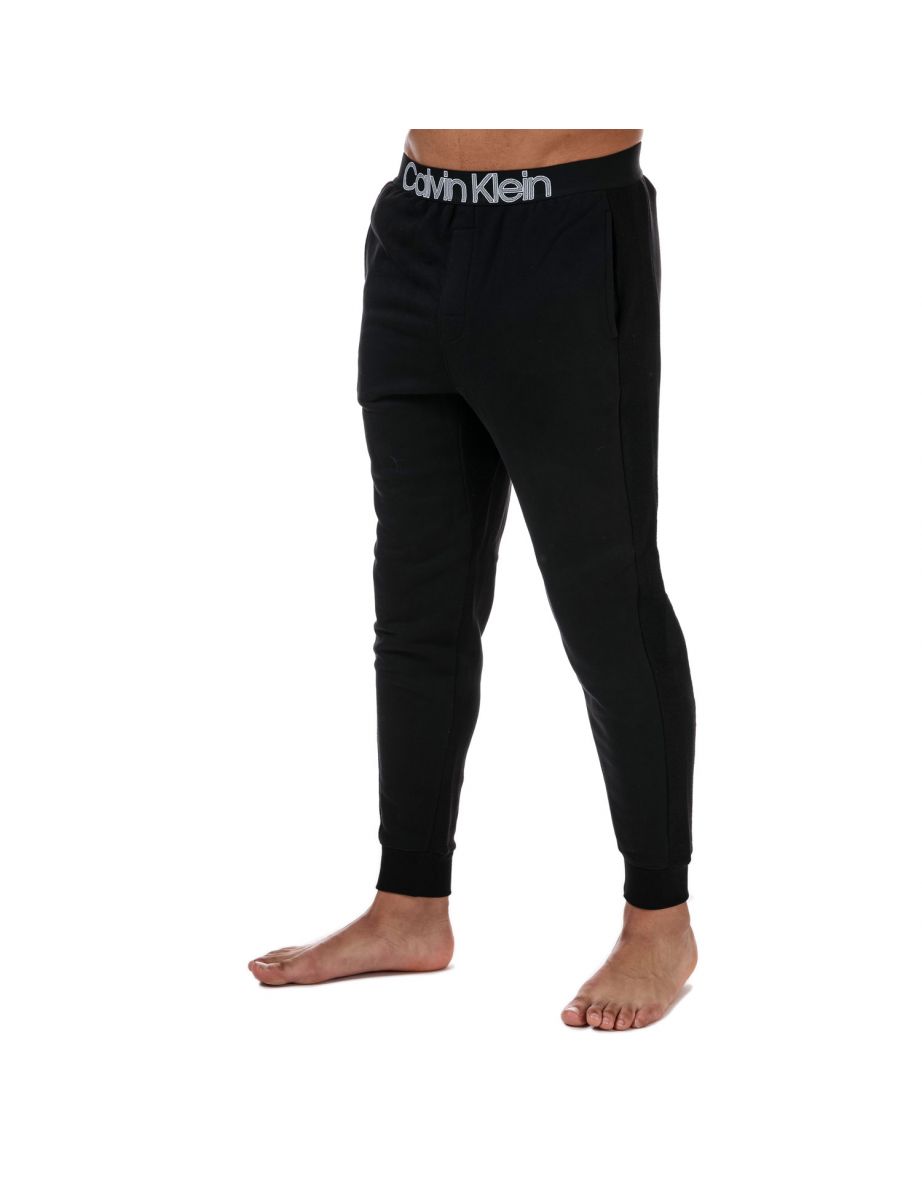 calvin klein joggers mens black