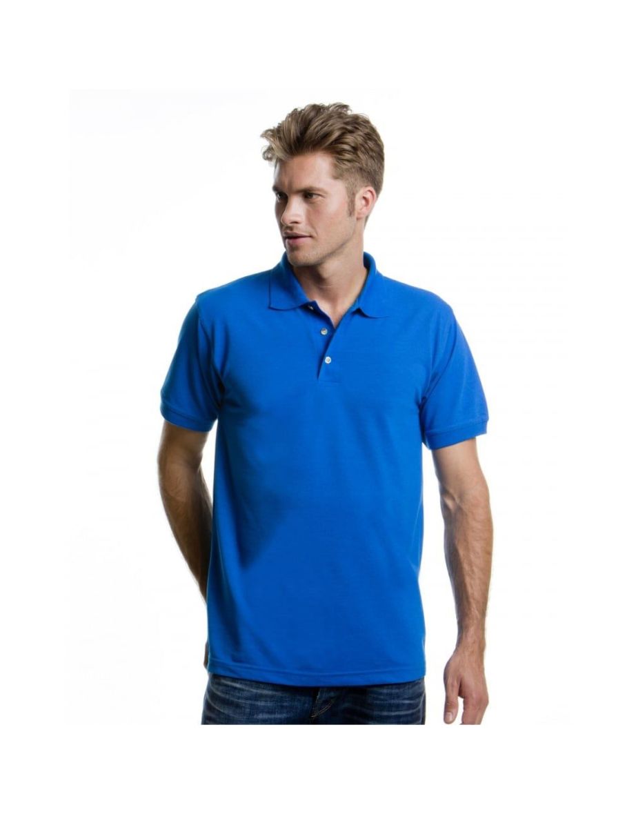 Kustom Kit Workwear Mens Short Sleeve Polo Shirt - Royal Blue - 2