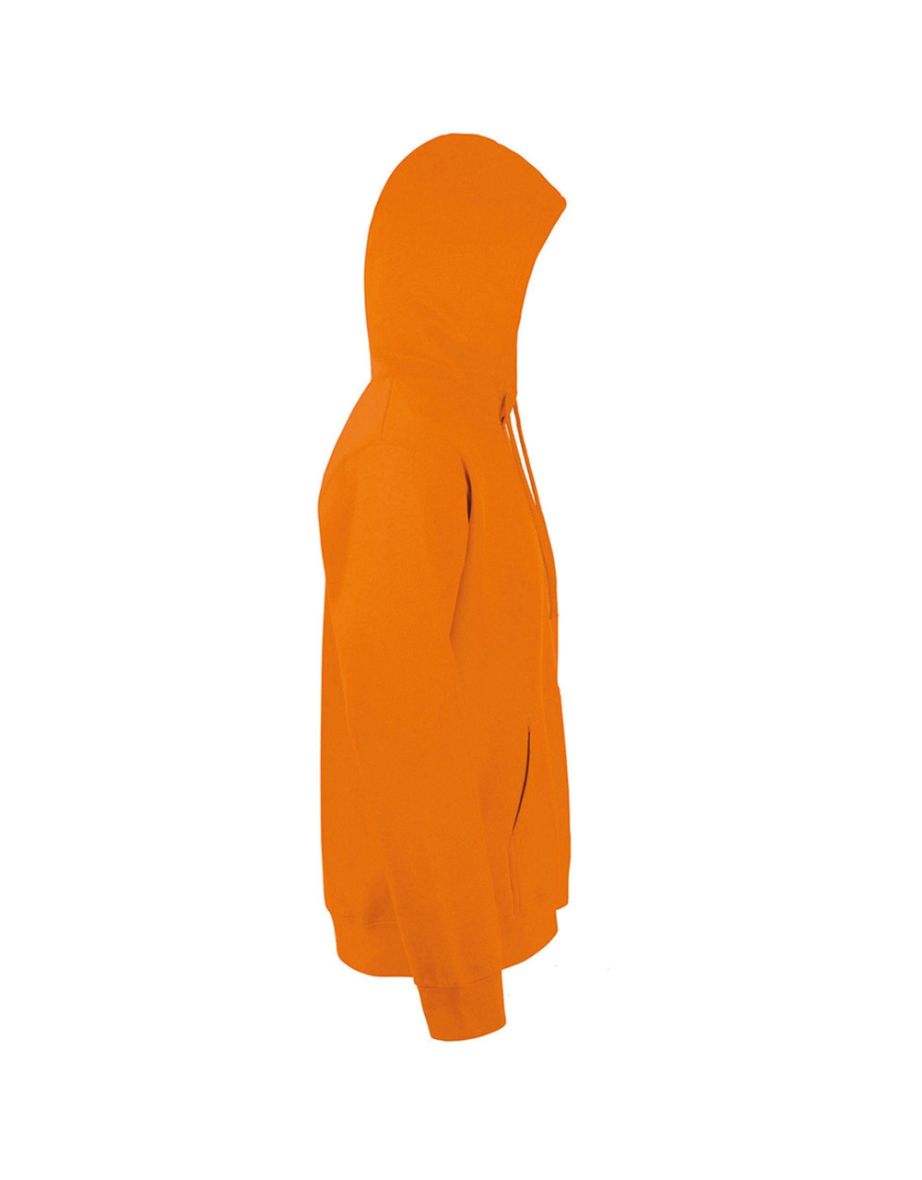 SOLS Snake Unisex Hooded Sweatshirt / Hoodie - Orange - 2