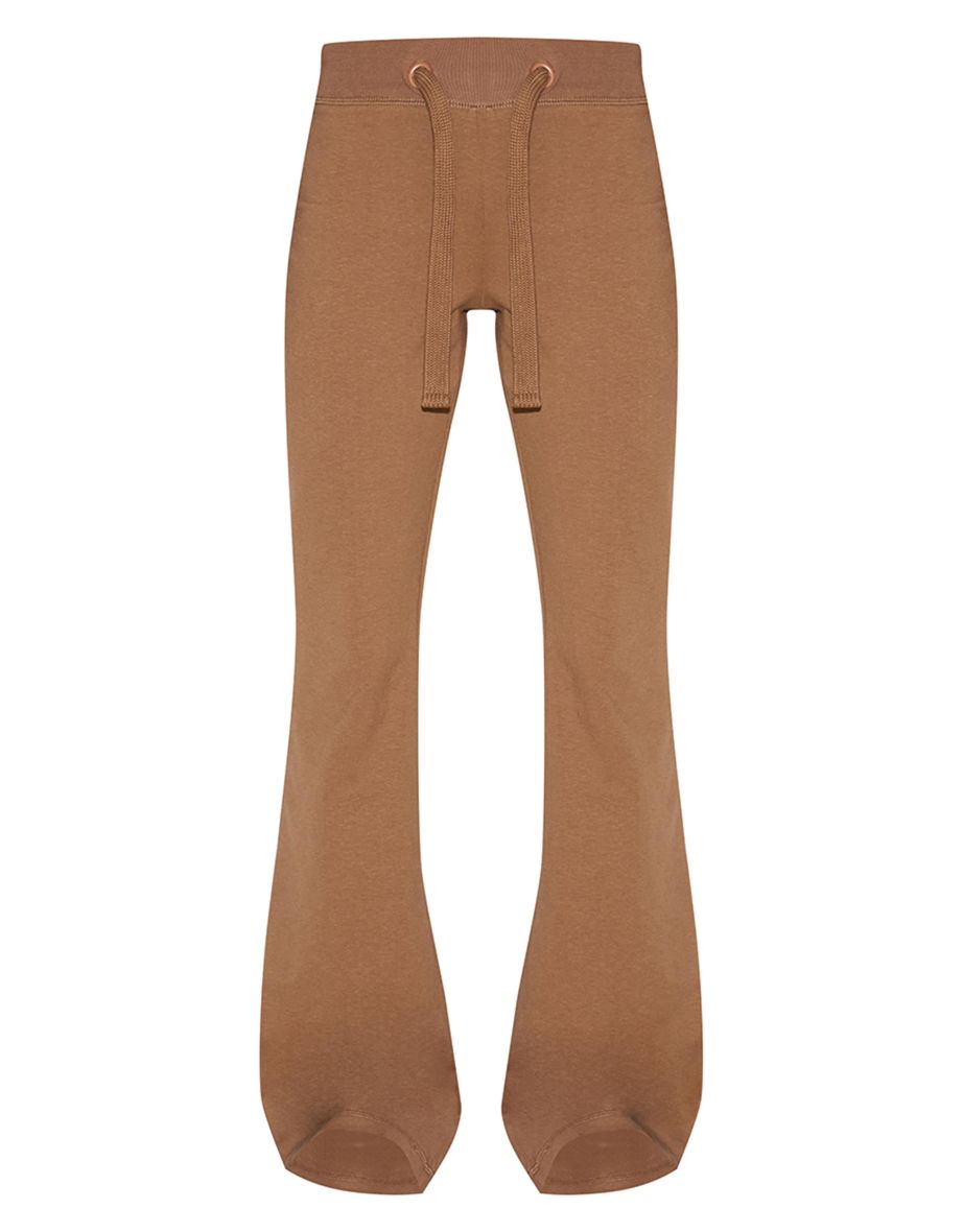 Petite Mushroom Low Rise Skinny Flare Trousers - 4