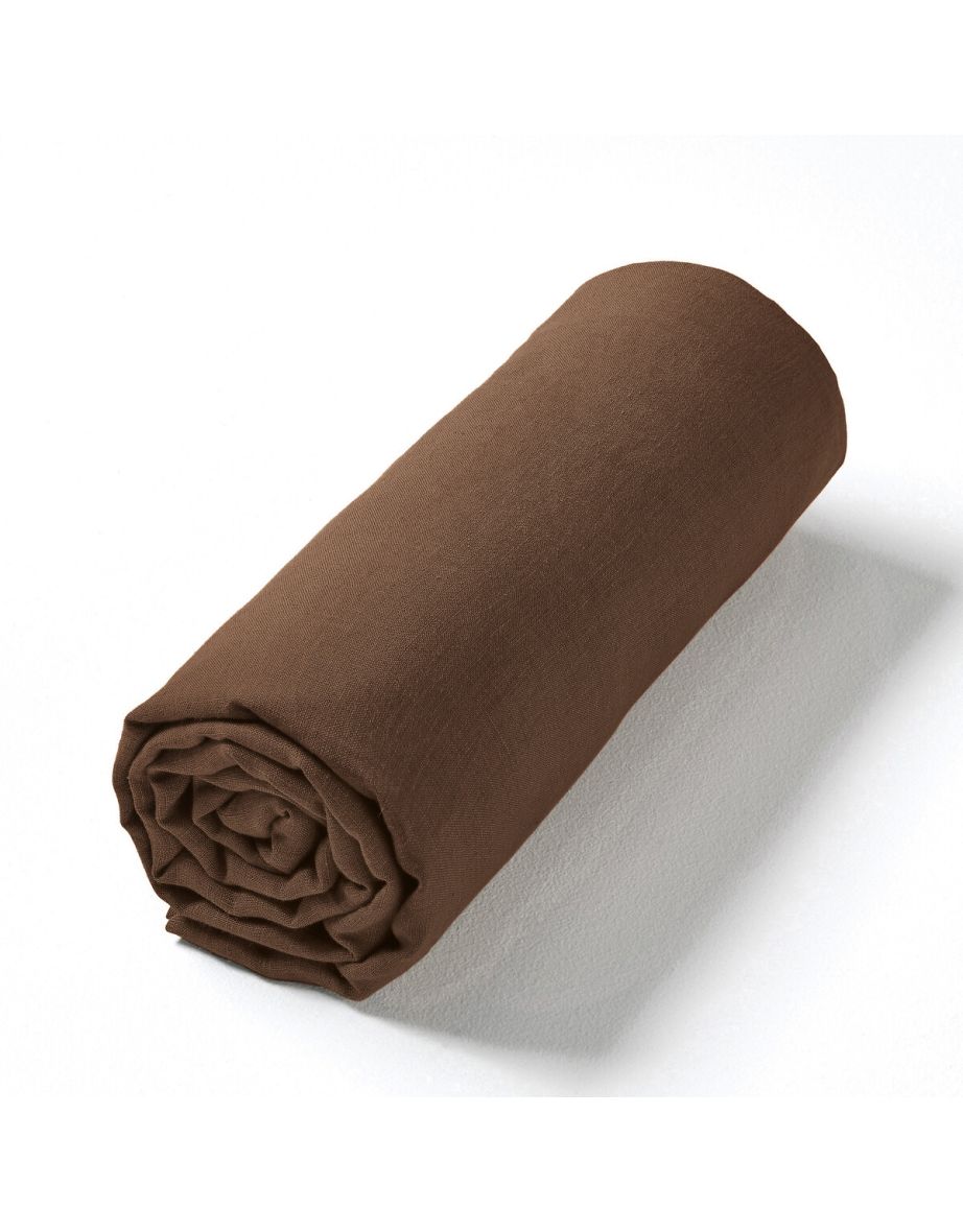 Helm 100% Washed Hemp Fitted Sheet