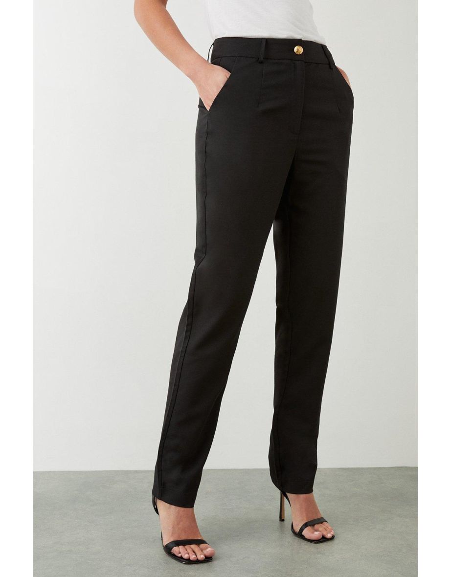 Tall slim leg sales trousers
