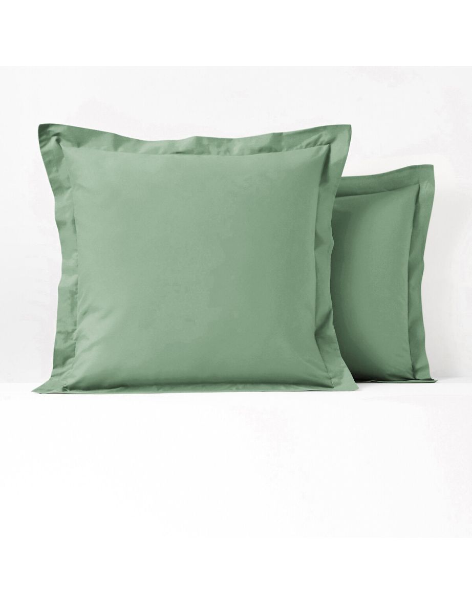 Scenario Plain Flounce 100% Organic Cotton Pillowcase - 1