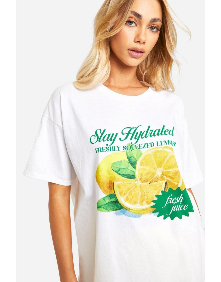 Lemon T-shirt - white - 3
