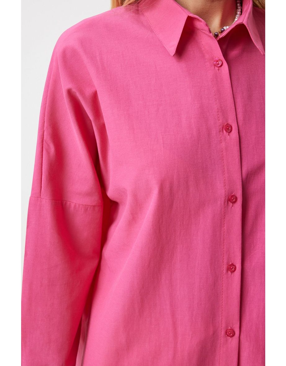 Shirt - Pink - Oversize - 3