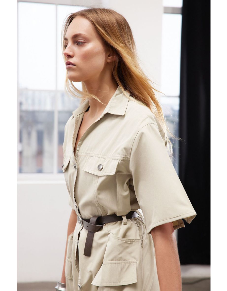 Camel Jumpsuit - 2