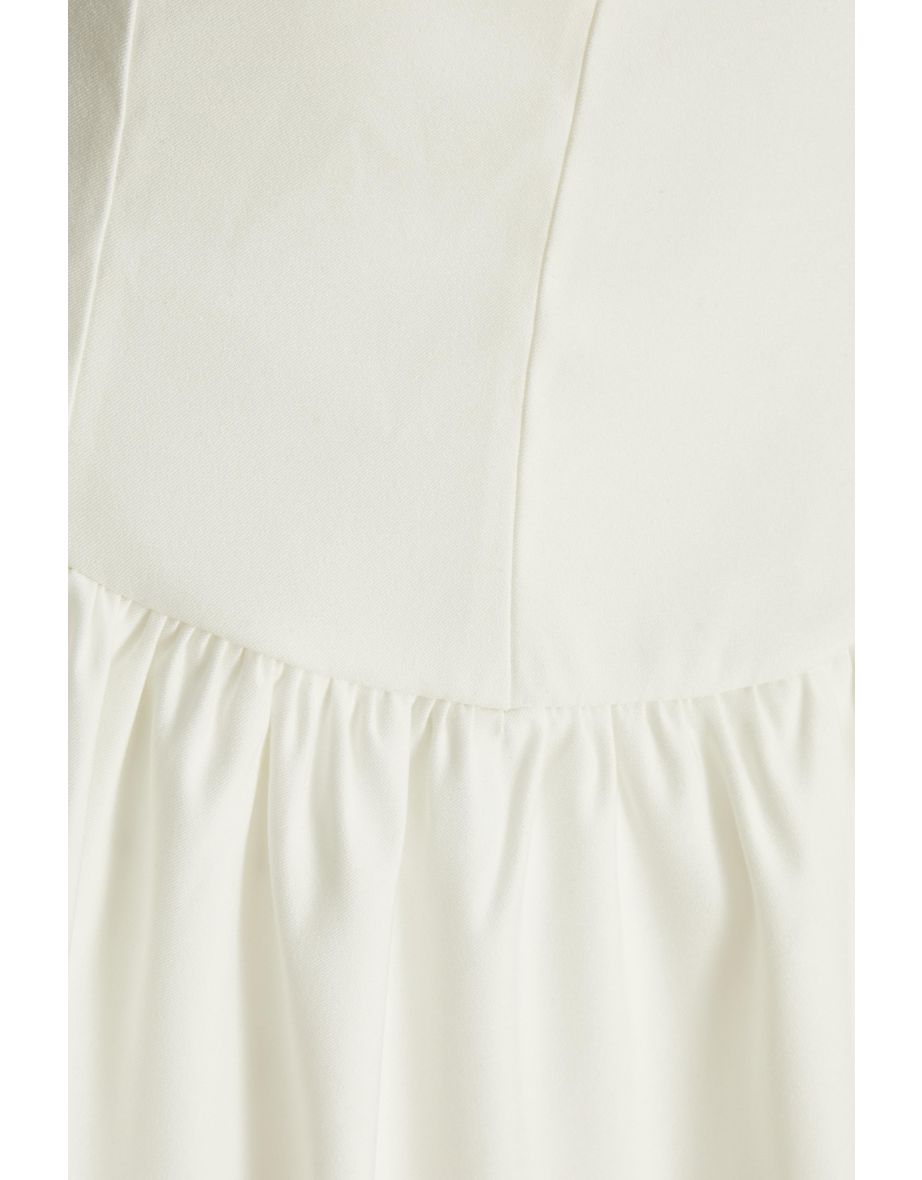 White Puff Ball Dress - 5