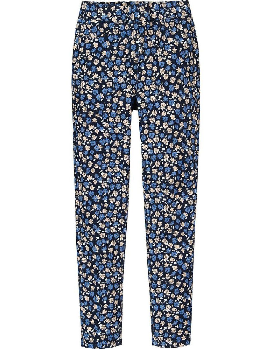 Floral Print Cotton Treggings