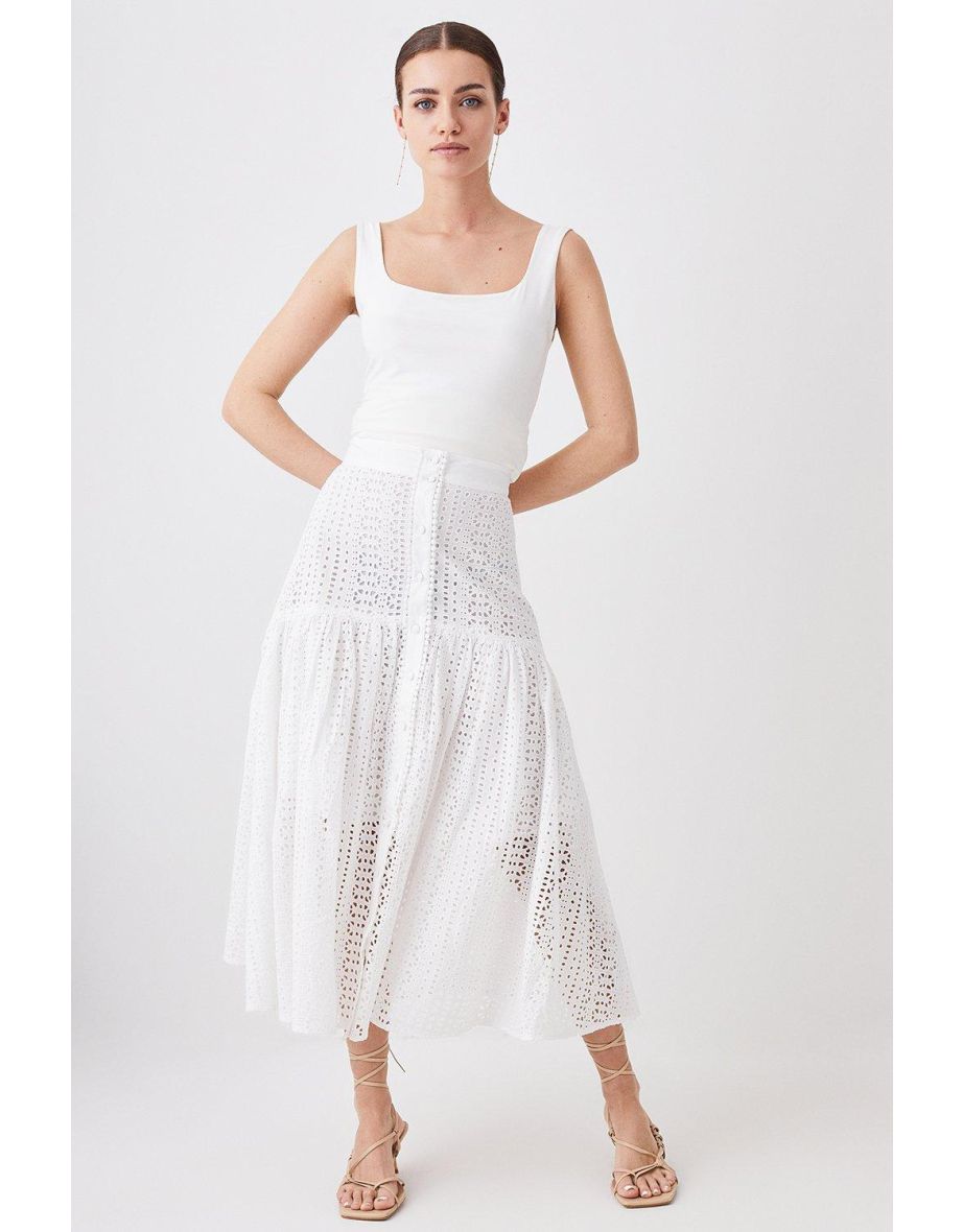 Petite cotton sales skirts