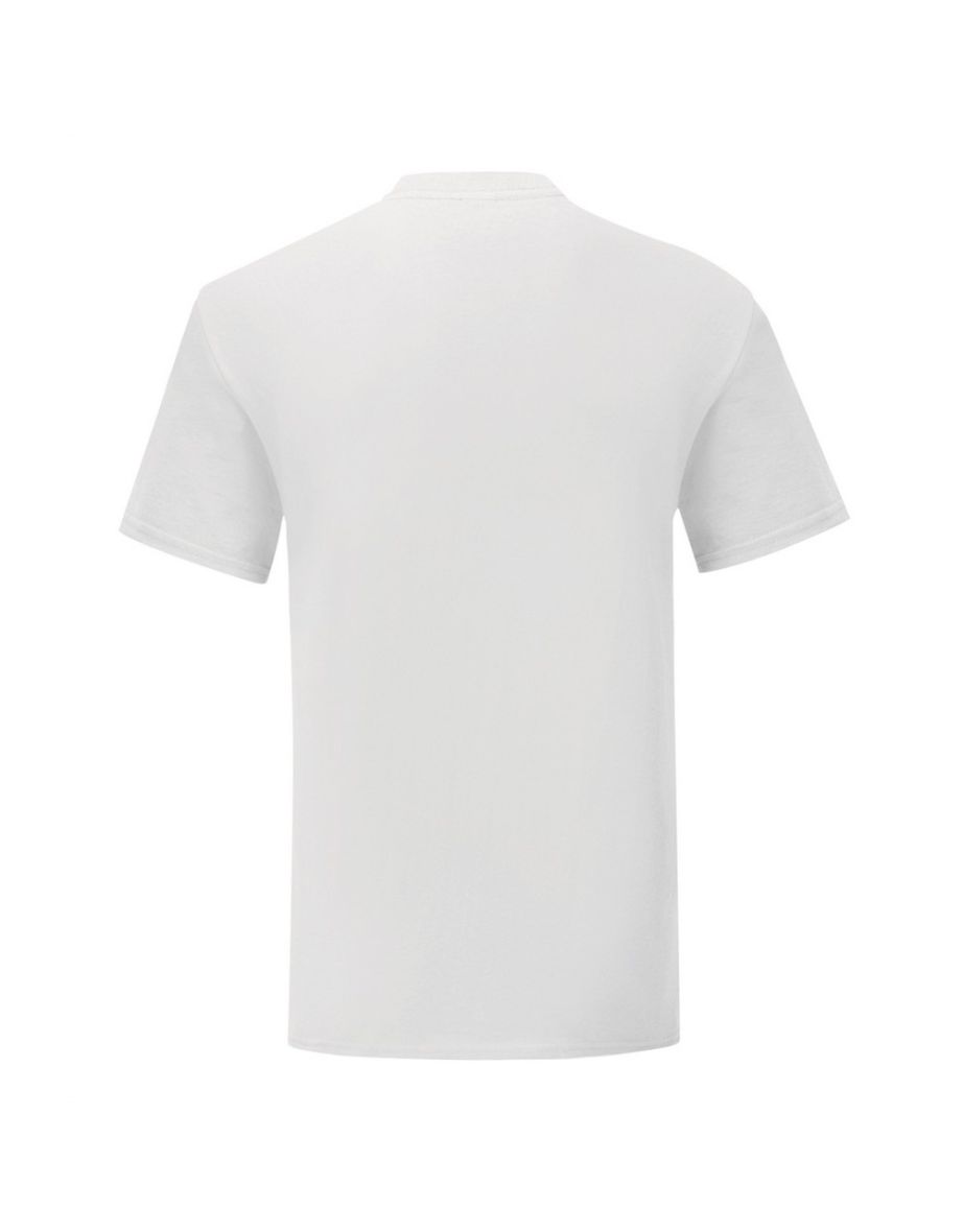 Fruit Of The Loom Mens Iconic 150 V Neck T-Shirt - White - 1