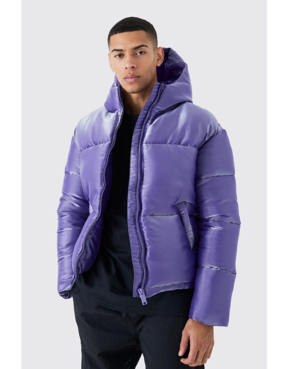 Mens purple puffer jacket shop