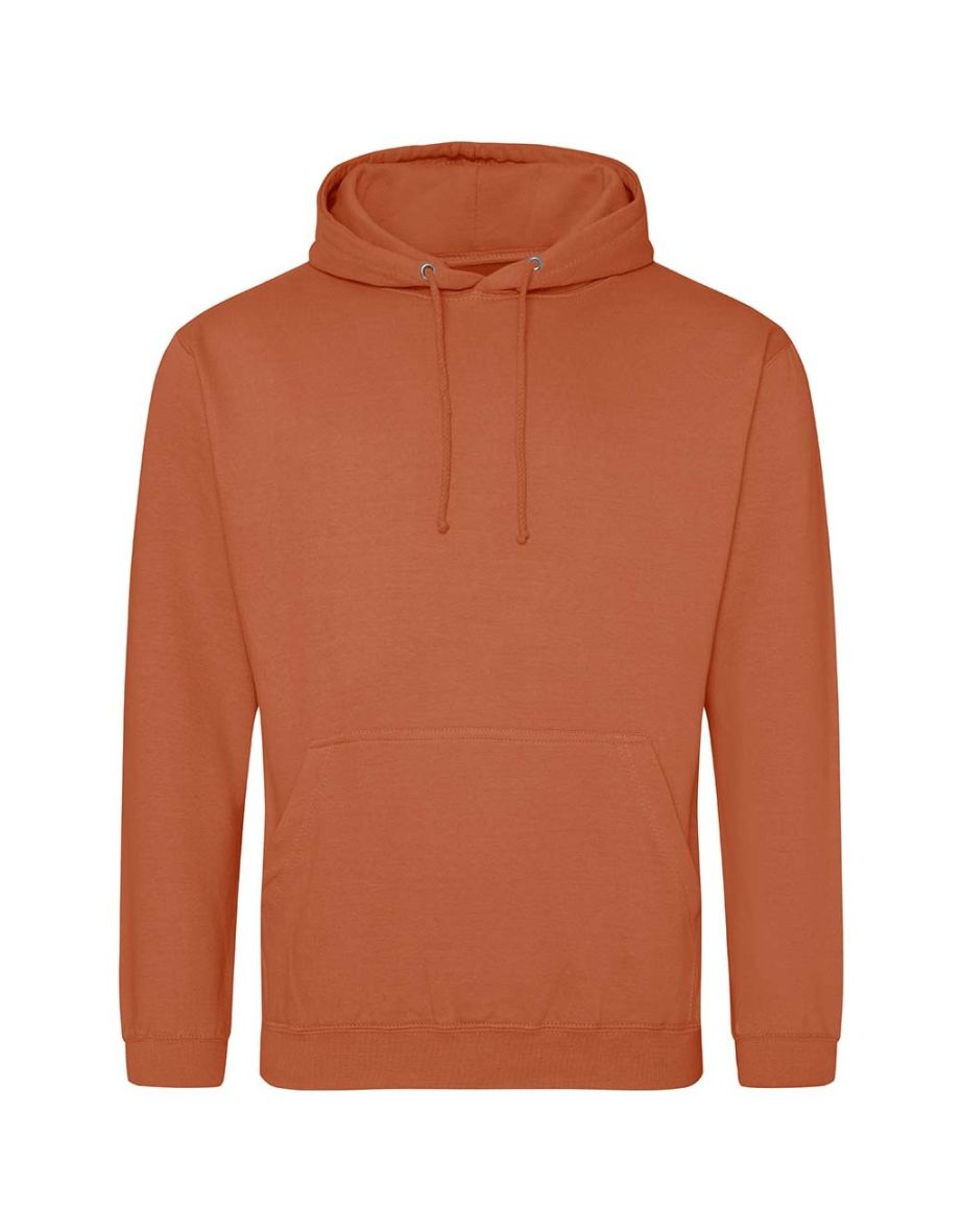 Awdis Unisex Adult College Hoodie - Ginger Biscuit