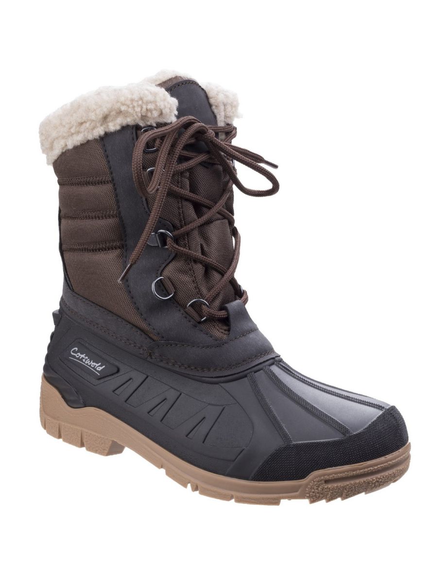 Cotswold Womens/Ladies Coset Waterproof Tall Hiking Boots - Brown - 3