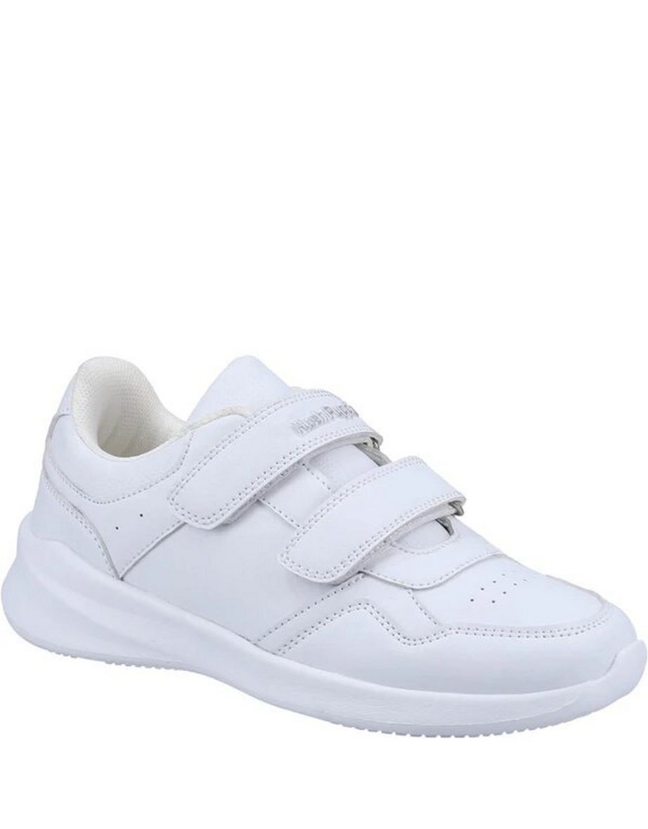 Hush Puppies Childrens/Kids Marling Leather Casual Shoes - White