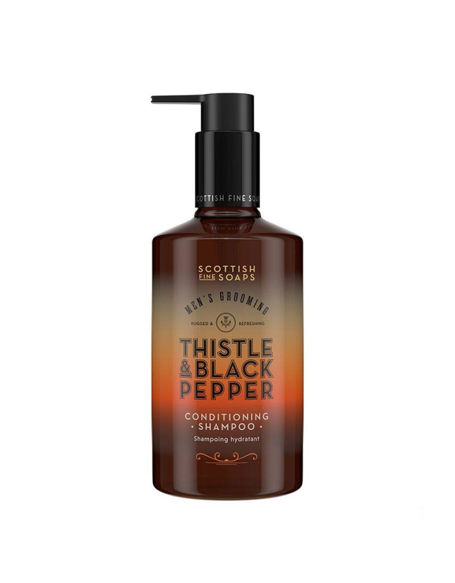 Scottish Fine Soaps Thistle & Black Pepper Conditioning Shampoo 300ml