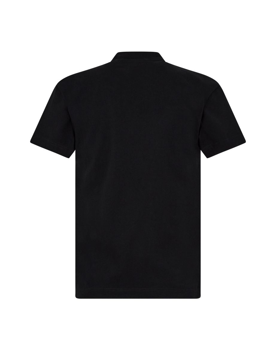 Men's Palm Angels Paris Sprayed Logo T-Shirt in Black - 1