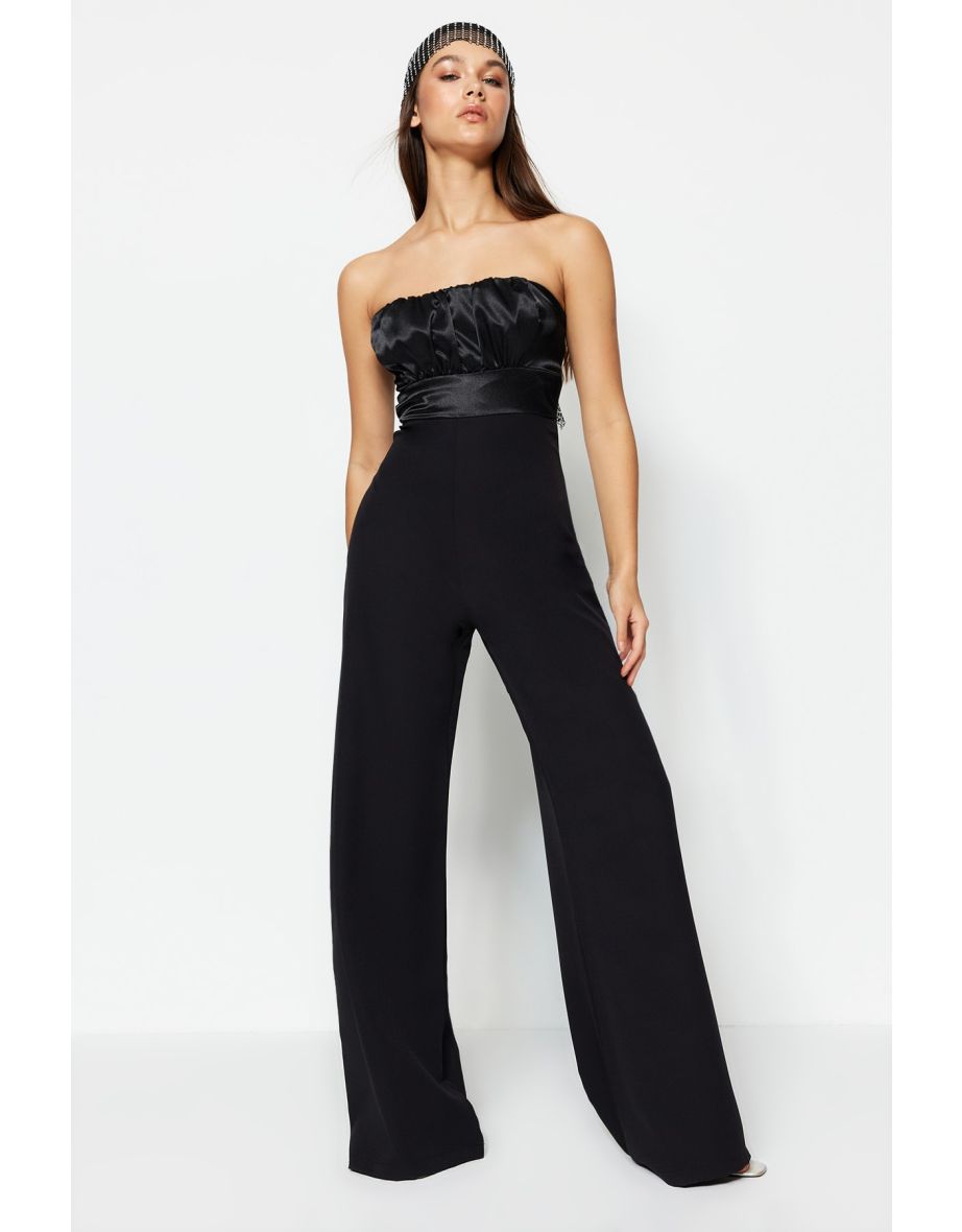 Jumpsuit - Black - Fitted
