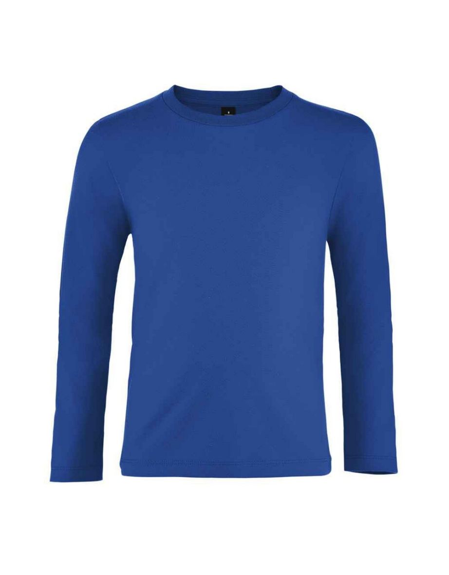 SOLS Childrens/Kids Imperial Long-Sleeved T-Shirt - Royal Blue