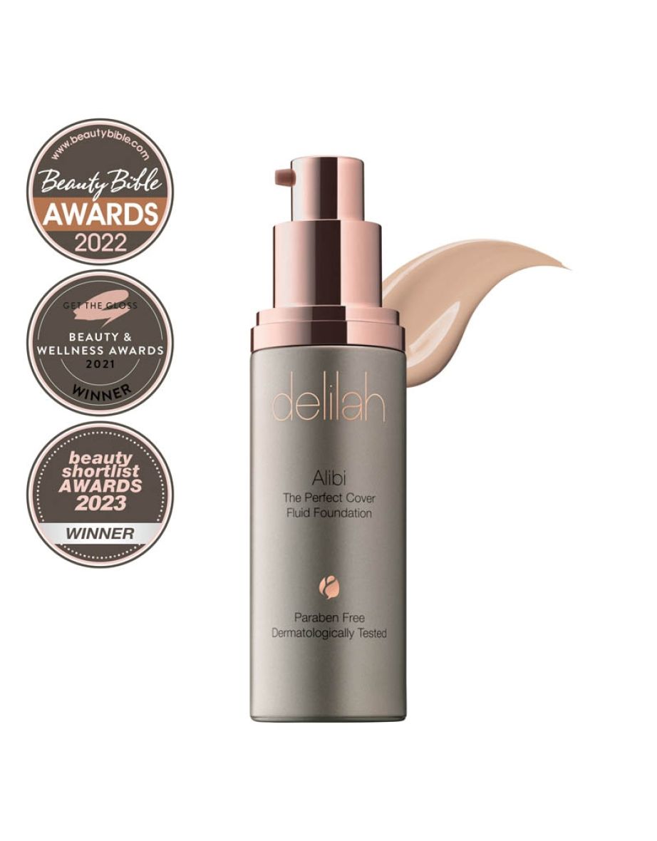 delilah Cosmetics Alibi The Perfect Cover Fluid Foundation - Bloom