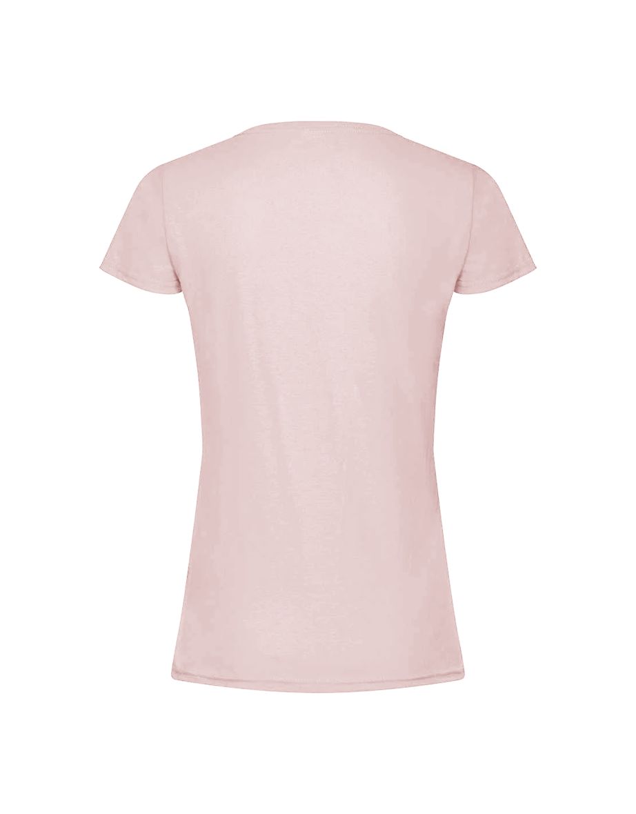 Fruit of the Loom Womens/Ladies Iconic T-Shirt - Powder Rose - 1