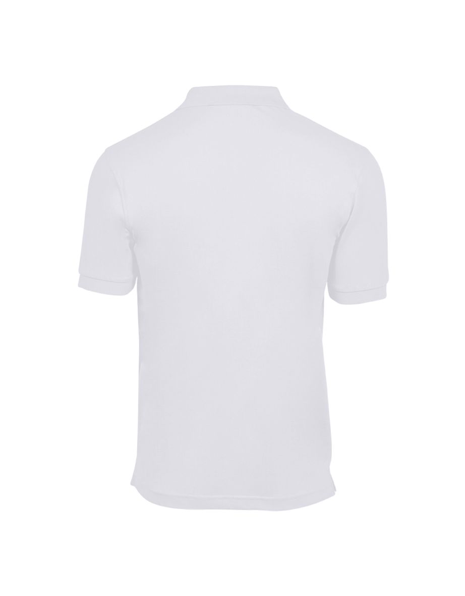 Tee Jays Mens Luxury Sport Polo Shirt - White - 1