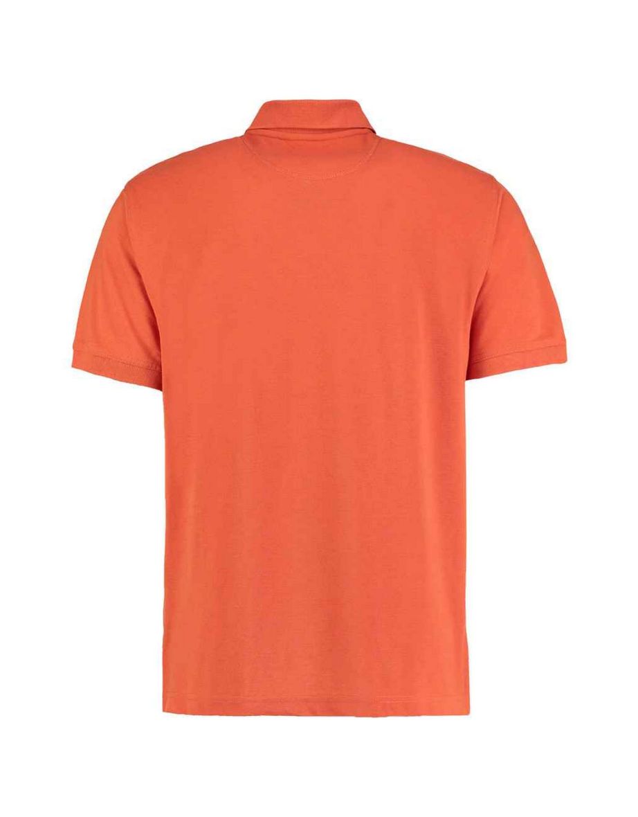 Kustom Kit Mens Klassic Piqué Polo Shirt - Burnt Orange - 1