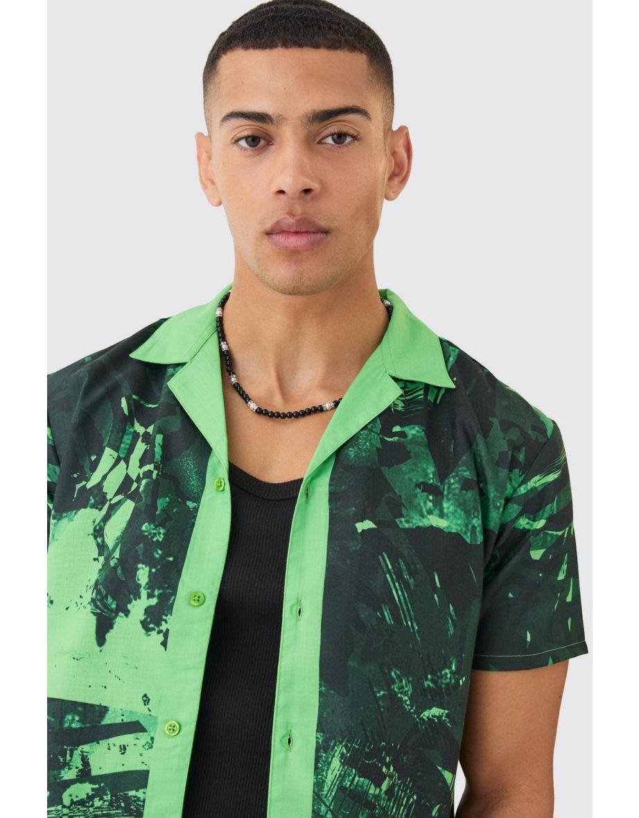 Regular Boarder Shirt & Swim Short Set - green - 2