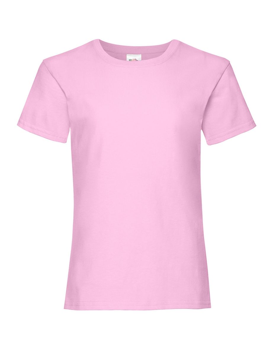 Fruit of The Loom Childrens/Kids Little Boys Valueweight Short Sleeve T-Shirt / 5-6 / Light Pink