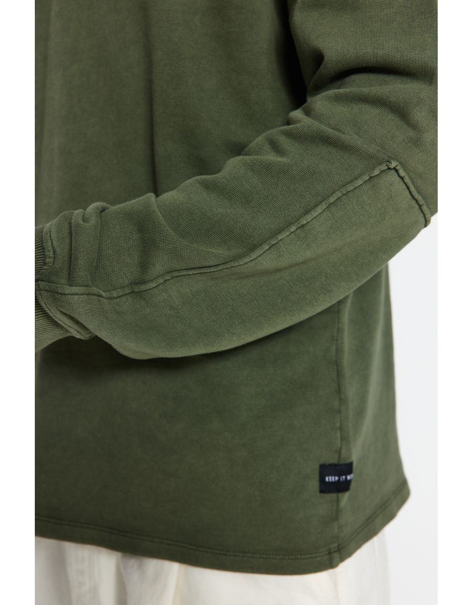 Men's Limited Edition Relaxed/Comfortable cut, Sweatshirt with 1 Cotton Label. - 7