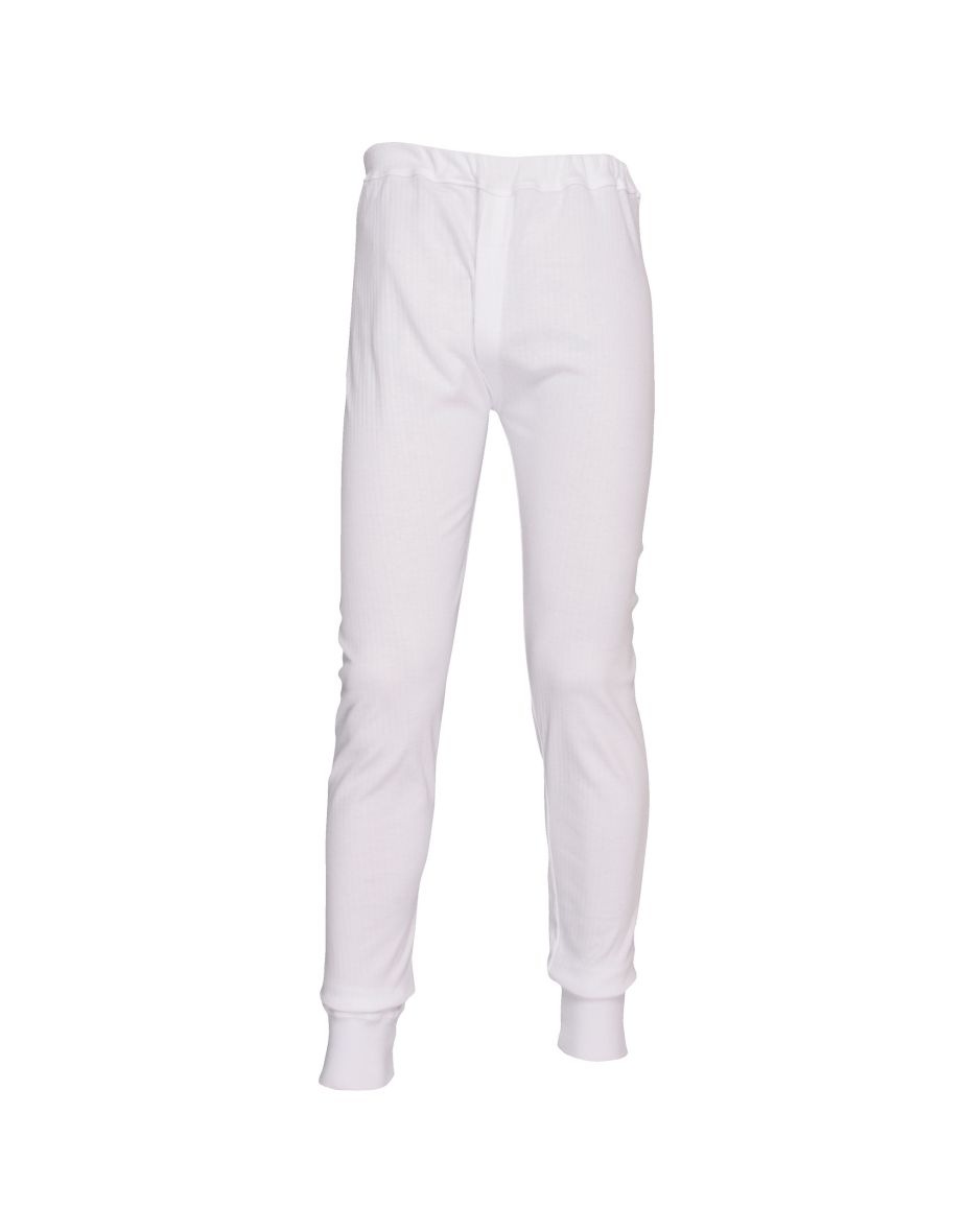 Portwest Mens Thermal Underwear Trousers (B121) / Bottoms - White