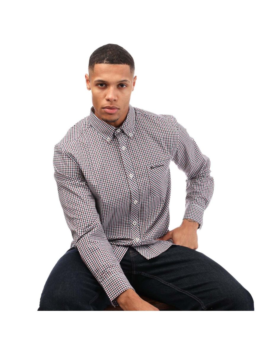 Men's Ben Sherman Gingham Check Shirt - 3