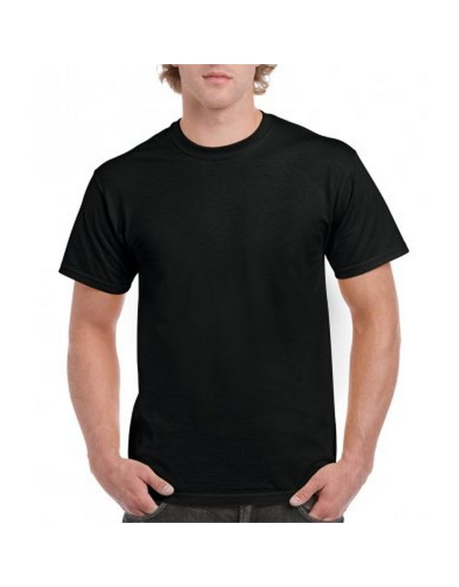 Gildan Mens Hammer Heavyweight T-Shirt - Black - 2