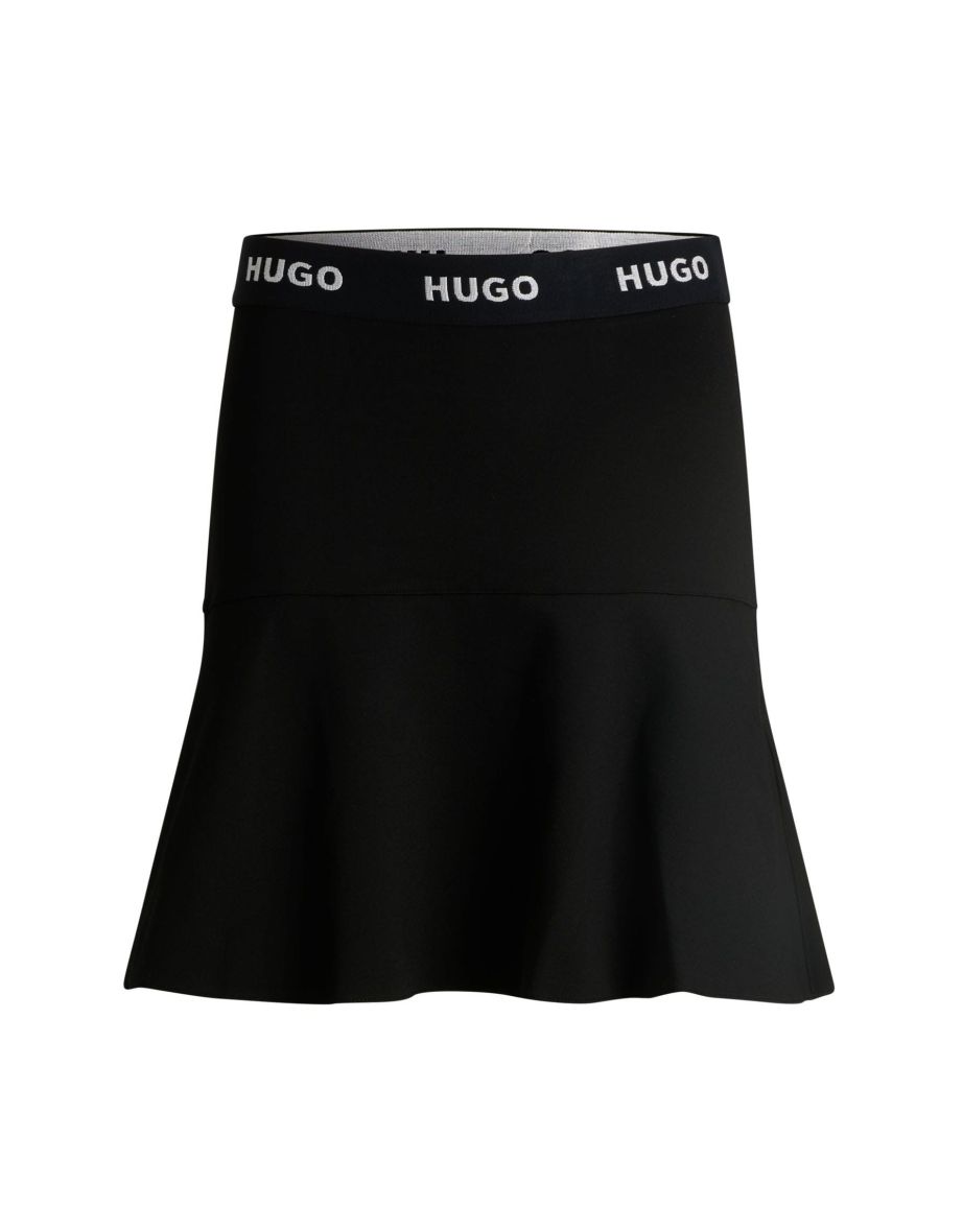 Women's Hugo Boss Relosana-1 Skirt in Black - 3