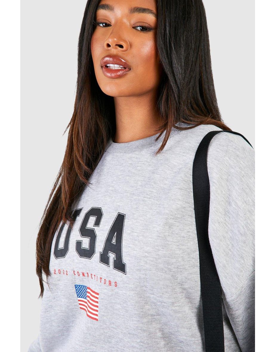 Plus Usa Oversized Sweater - 3