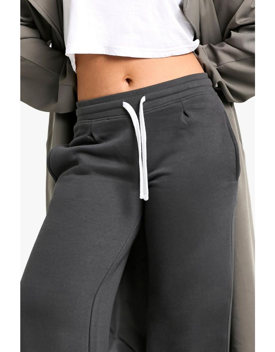 Petite Tie Front Wide Leg Jogger - 3